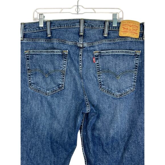 Mens Levi Strauss Blue Medium Wash Straight Leg 559 Jeans Pants Size W38 L34 - Picture 5 of 10
